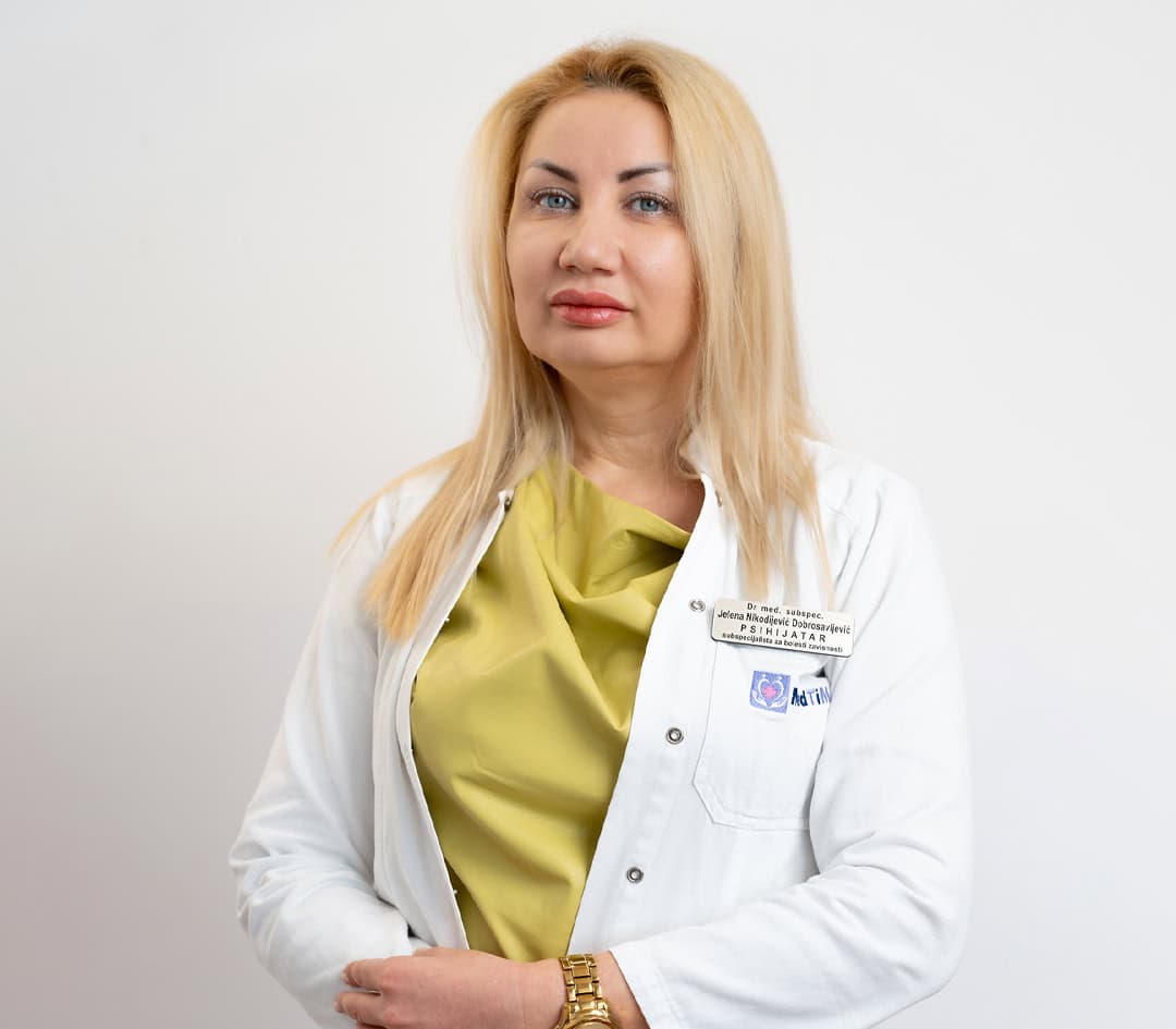 Д-р Йелена Николиевич – психиатър, специализиран в зависимости